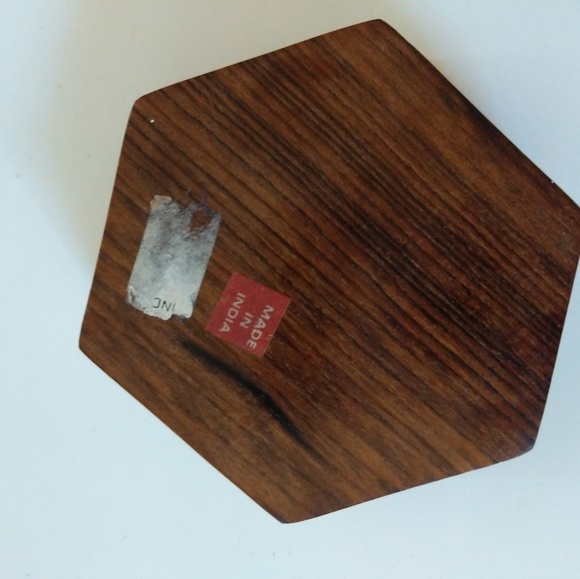 Vintage Woody and brass box - Picture 2 of 4